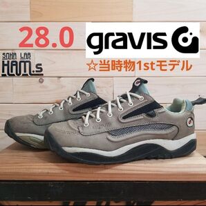 激レア 1st GRAVIS グラビス FACTOR ファクター 28 藤原ヒロシ着 裏原宿 初代 初期 美品