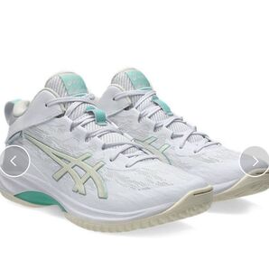 アシックス 23.5 GELHOOP V17 WHITE/CREAM バッシュ