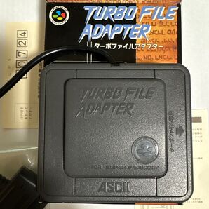美品 TURBO FILE ADAPTER ターボファイルアダプター SUPER Famicom ASCII