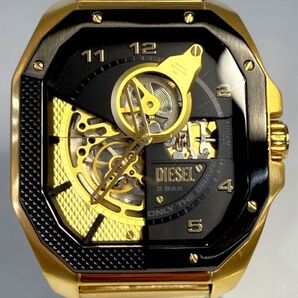 【希少品】ディーゼル DIESEL 自動巻き ビックフェイス 腕時計