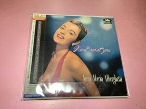 ★ANNA MARIA ALBERGHETTI(アナ・マリア・アルバゲッティ)【I CAN'T RESIST YOU(アイ・キャント・レジストユー)】CD[国内盤][紙ジャケ仕様]