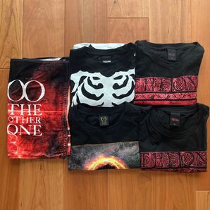 BABYMETAL 会員限定Tシャツ 3枚、鹿鳴館ロングTシャツ 1枚、マフラータオル 1枚 合計5点