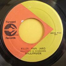 激安 DILLINGER / KILLER MAN JARO [ FORWARD ] JA Orig 7 Studio one Coxsone killer DJ cut #2_画像2