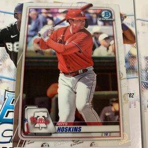 2020 bowman chrome rhys Hoskins