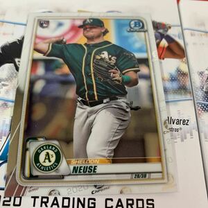 2020 bowman chrome Sheldon neuse rc