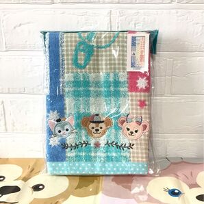 ディズニーシー★ダッフィー&フレンズ☆Wishing Together フェイスタオル★くま ねこ 15周年