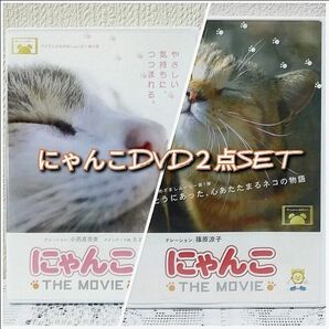 DVD 映像 ドキュメンタリー めざましムービー にゃんこ2 THE MOVIE & にゃんこ THE MOVIE 二点 セット