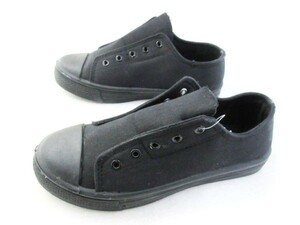 2343-042 новый товар AAA low cut / туфли без застежки спортивные туфли 22. чёрный *