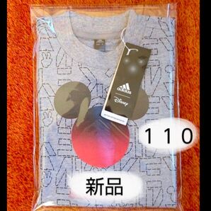☆新品☆未使用品☆ アディダス adidasミッキーマウス半袖Tシャツ タグ付き 110