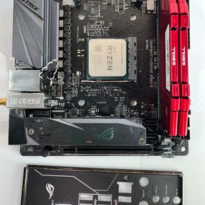 ASUS ROG B450-I GAMING + Ryzen7 5800X + G.Skill 32GB