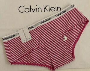 【送料無料】187 新品★Calvin Klein カルバンクライン ヒップハング ショーツ XS コットン（日本サイズXS～S位）正規