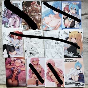 コミック特典 イラストカード 4Pリーフレット プロマイド しおりなどばら売り用 その⑦