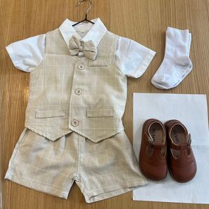 総額8000円超!CIARA 男の子 半袖フォーマル 5点セット 100cm