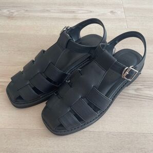 SENSE OF PLACE センスオブプレイス グルカサンダル ブラック 黒