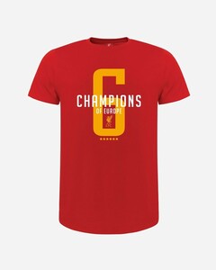 公式　リバプール　チャンピオンズリーグ優勝記念シャツ　インポートM　半袖Tシャツ