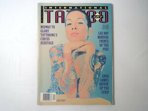 【洋雑誌・アメリカ】「インターナショナル・タトゥー・アート」1994年12月号◎international tattoo art 入れ墨 刺青 模様 文字 絵柄