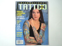 【洋雑誌・アメリカ】「インターナショナル・タトゥー・アート」1994年3月号◎international tattoo art 入れ墨 刺青 模様 文字 絵柄_画像1