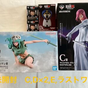 【未開封】一番くじ BLEACH(ブリーチ) 20th Stirring Souls vol.3 C,D,E×2,ラストワン賞5点
