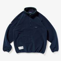 希少★新品本物【紺★3】★HUMMING FLEECE PULL OVER ハミング フリース プルオーバー box 正規店購入 ディセンダント 入手困難 DESCENDANT_画像1