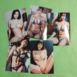 AI筋肉セクシー美女Lサイズ写真