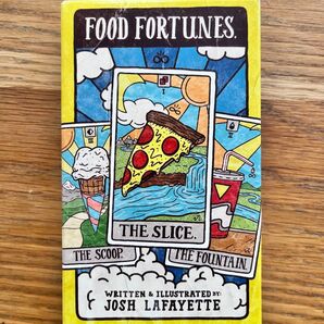 レア FOOD FORTUNES 食べ物の占いカード 英語版タロット