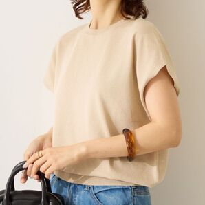 アメリカンホリック 接触冷感 ニットプルオーバー