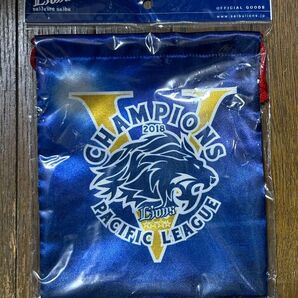 埼玉西武ライオンズ 2018年 パ・リーグ優勝記念 巾着袋