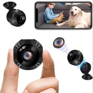 【週末限定価格】カメラ 180°広角 防犯 連続録画 APPリモート WiFi遠隔 動体検知 自動暗視 見守り留守 ペット