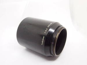 PENTAX Pentax Takumar metal lens hood 1:5.6 200mm exclusive use screw diameter 49mm total length 72mmta bear - rare goods H001-1110