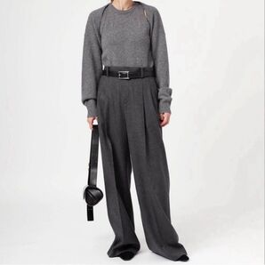 ap studio フランネルタックパンツ