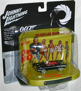 Johnny Lightning 007dokta-no-1/64 Chevy bell воздушный Dr.No Chevrolet Bel Air Tin Stand Diorama Chevrolet Chevy Johnny Lightning 