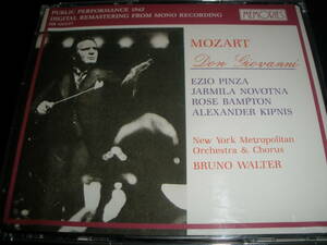 廃盤 新品 ワルター モーツァルト ドン・ジョヴァンニ ピンツァ キプニス メトロポリタン歌劇 1942 Mozart Don Giovanni Walter Pinza MET