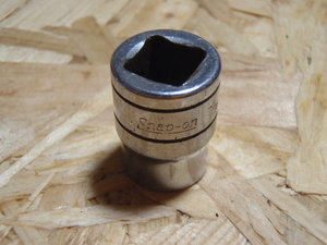 スナップオン 3/8sq 9.5差込角 F141 12角 7/16inch インチ シャローソケット 1986年製 Deep Socket sq Drive inch point