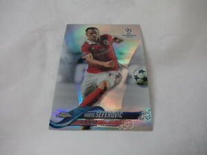 topps champions league chome　セフェロヴィッチ　ベンフィカ　refractor