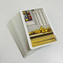 【中古品】ユニバーサルウェイト ポケットタロット Universal Waite Pocket Tarot Deck タロットカード 希少 レア_画像3