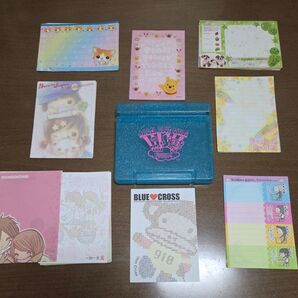 30年前のエンジェル・ブルーメモケース&メモ帳66枚