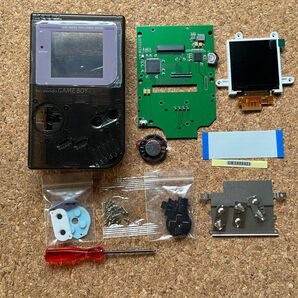 初代ゲームボーイ IPS液晶カスタムキット + 換装用シェル