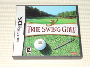 DS★TRUE SWING GOLF 海外版(国内本体動作可能)★箱付・説明書付・ソフト付