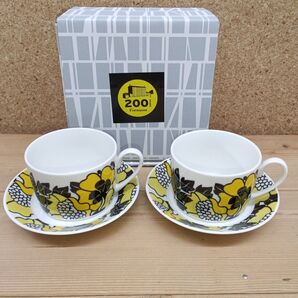 FINLAYSON フィンレンソン アヌッカ 200周年記念 カップ&ソーサー マリメッコ