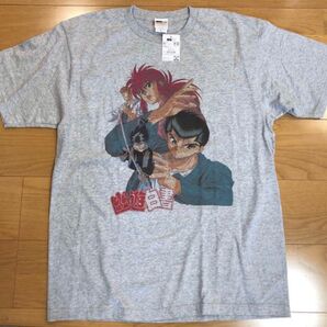 希少 幽遊白書 アニメTシャツ オマージュ ヴィンテージ 半袖 XL キャラクター アニメTシャツ
