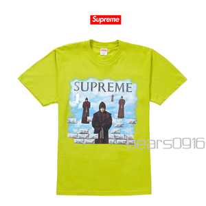 新品アメリカ ニューヨーク店購入 SUPREME シュプリーム Levitation Tee Tシャツ Sulfer黄緑 XL