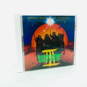 【新品同様】映画『ミュータントタートルズ3』サントラCD/国内盤/廃盤/プレミア