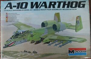 希少 A-10 WARTHOG 1/72 モノグラム MONOGRAM プラモデル 20200912 tkhshss h 0905