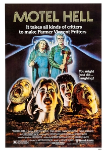 US version poster [ ground .. mo-teru](Motel Hell)1980* demon. ..../s platter /B class horror 