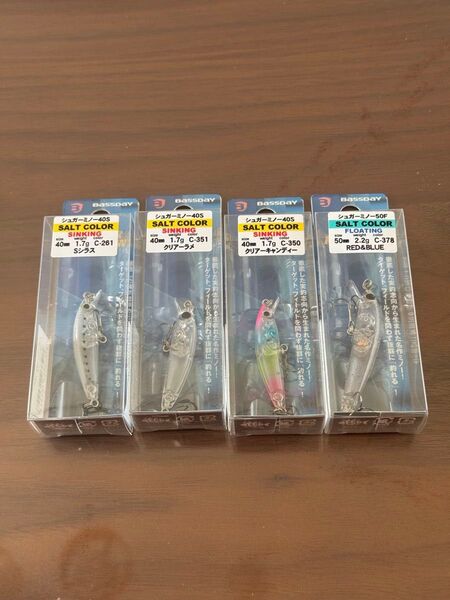バスデイ ジュガーミノー40S 50Fソルトカラー