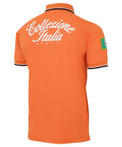 送料無料◆新品◆Kappa カッパ ITALIA バックレタリング半袖シャツ◆(O)◆KC852SS01-OR◆Kappa GOLF_画像3