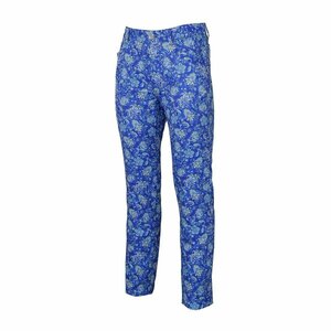  free shipping * new goods * Kappa Kappa ITALIApeiz Lee print stretch Golf pants *(M) W78cm*KGA12PA05-RB*Kappa GOLF