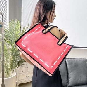 2D3Dバッグ ★ピンク★