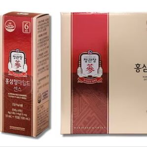 【正規品】【新品未開封】紅参精マイルドセンス(10ml×30包) 高麗人参 紅参 サポニン 健康 紅参濃縮液 紅参ドリンク
