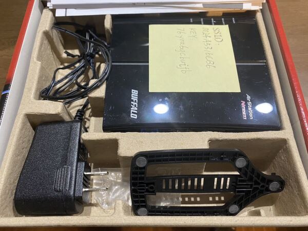 ルーター Buffalo WHR-G301N 中古美品 テレワーク終了 値下げ